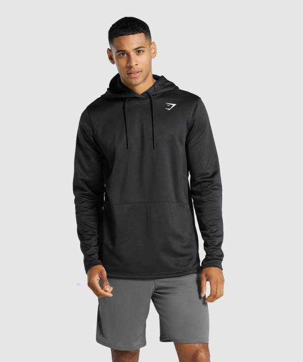 Panske Mikiny S Kapucňou Gymshark Arrival Čierne | BC6754021